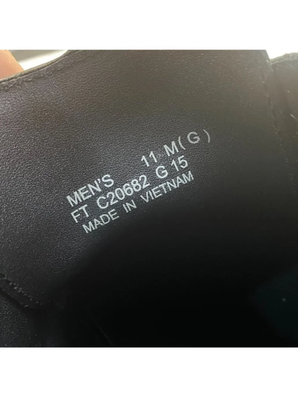 Cole Haan C20682 G15 Men's Chukka Boots Waterproof Black Leather Shoes Size 11M